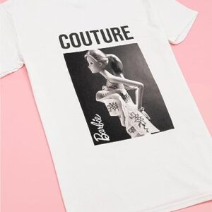 Barbie Doll Womens T Shirt Ladies Couture Fashion Novelty White Top X-Large