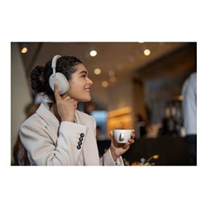 Sony WH-1000XM5 Wireless Noise Canceling Over-Ear Headphones (Silver) with Wireless Headphone Accessory (2 Items)