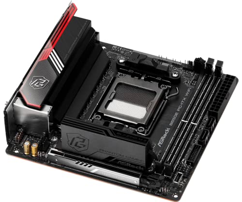 ASRock B650E PG-ITX WiFi AMD Ryzen 7000 Series CPU Compatible (Soket AM5) B650 Mini-ITX Motherboard