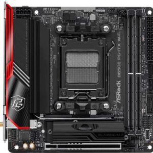 ASRock B650E PG-ITX WiFi AMD Ryzen 7000 Series CPU Compatible (Soket AM5) B650 Mini-ITX Motherboard