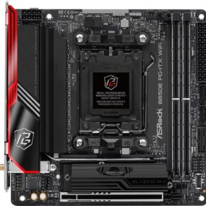 ASRock B650E PG-ITX WiFi AMD Ryzen 7000 Series CPU Compatible (Soket AM5) B650 Mini-ITX Motherboard