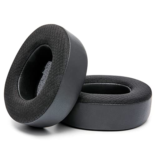 WC Freeze for Arctis Nova - Hybrid Fabric Cooling Gel Replacement Earpads for Arctis Nova Pro Wired, Nova 7, 3, 1 - Made by Wicked Cushions (Does Not Fit Nova Pro Wireless) | Black