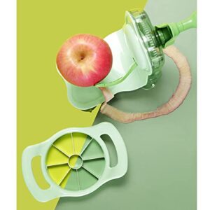 Apple Peeler Cutter Corer Slicer Stainless Steel Blades Powerful Suction Quick Fruit Service Divider Sturdy Rust Resistant