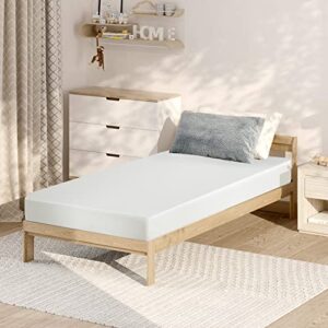 paylesshere 10 inch twin gel memory foam mattress fiberglass free/certipur-us certified/bed-in-a-box/cool sleep & comfy support