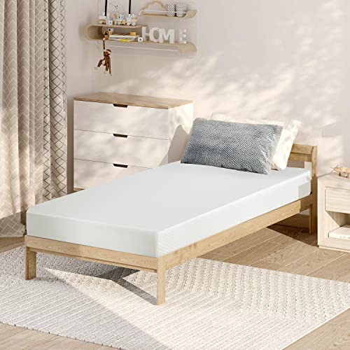 PayLessHere 10 Inch Twin Gel Memory Foam Mattress Fiberglass Free/CertiPUR-US Certified/Bed-in-a-Box/Cool Sleep & Comfy Support