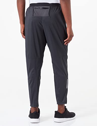 Nike Dri-FIT Phenom Elite Men's Knit Trail Running Pants (as1, Alpha, l, Regular, Regular, Black/Dark Smoke Grey/White)