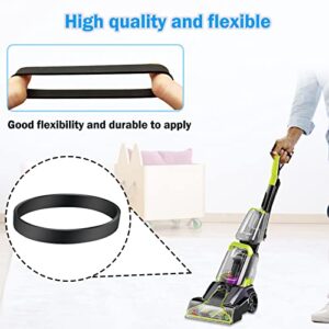 Vacuum Belt Replacement for Bissell PowerForce PowerBrush Pet and TurboClean PowerBrush Lightweight Pet Vacuum Cleaner, fits Model: 2910, 2910W, 2987, 29878, 29879, 2806, 28062, 28068 Carpet Cleaner