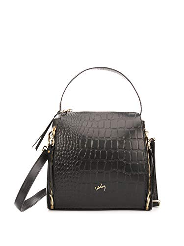 VELEZ Full Grain Leather Mini Backpack + Black Purses For Women