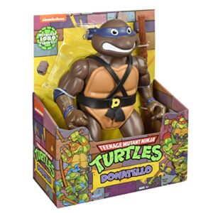 teenage mutant ninja turtles: original classic donatello giant figure by playmates toys, 12 inch, multi