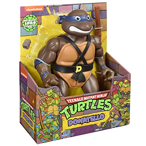 Teenage Mutant Ninja Turtles: Original Classic Donatello Giant Figure by Playmates Toys, 12 Inch, Multi