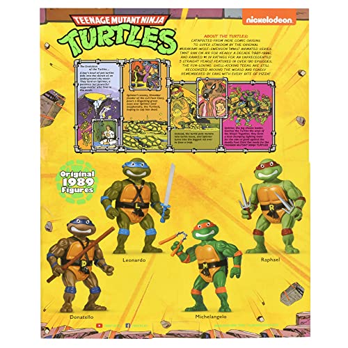 Teenage Mutant Ninja Turtles: Original Classic Donatello Giant Figure by Playmates Toys, 12 Inch, Multi