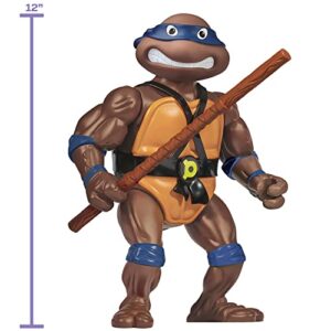 Teenage Mutant Ninja Turtles: Original Classic Donatello Giant Figure by Playmates Toys, 12 Inch, Multi