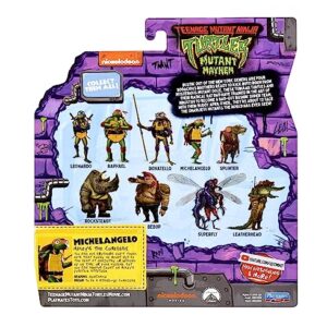 Teenage Mutant Ninja Turtles: Mutant Mayhem 4.25” Michelangelo Basic Action Figure by Playmates Toys