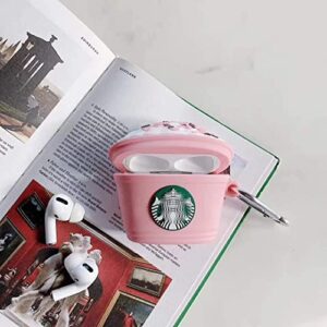 AirPod Pro 2 Case,3D Cute Funny Cool Kawaii Fashion Ice Cream Cup for AirPods Pro 2nd Generation Case 2022 Released (Pink)
