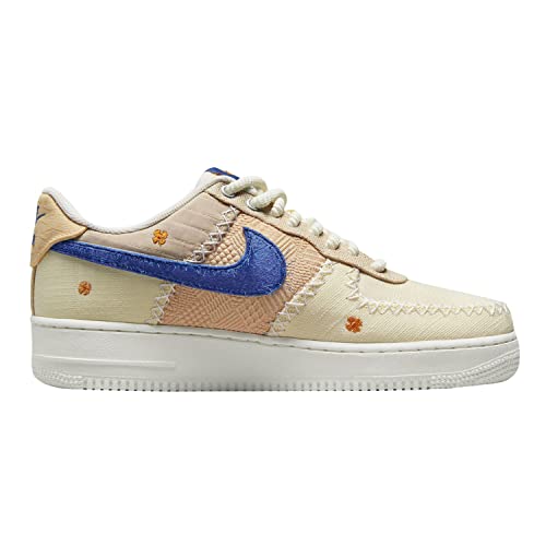 Nike Womens Air Force 1 Low WMNS DV2223 100 Los Angeles Flea - Size 11W Sail/Blue