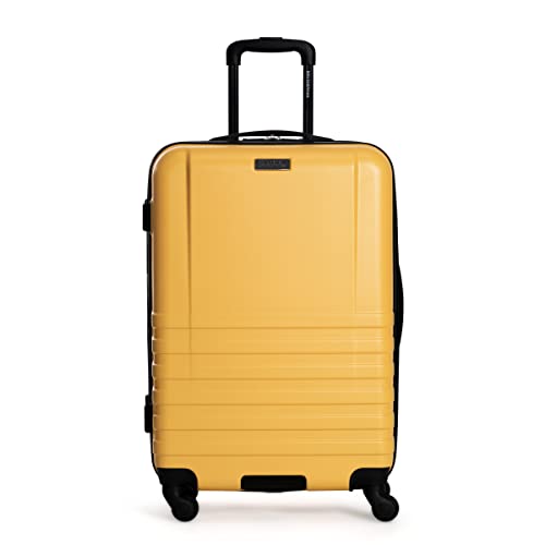 Ben Sherman Spinner Travel Upright Luggage Hereford, Mustard, 4-Wheel 24