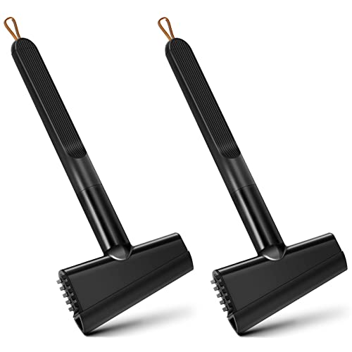 TRELC Ice Scrapers for Car Windshield, Multifunctional Ice Scrapers Frost Snow Removal Tool, Snow Scraper for Cars, 2 Pack