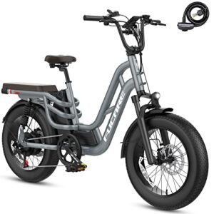 fucare libra electric bike 750w 32mph 48v 20ah lithium lg battery 5.0" color display 7 speed 20"x4.0"all-terrain fat tire full suspension ebikes for adults