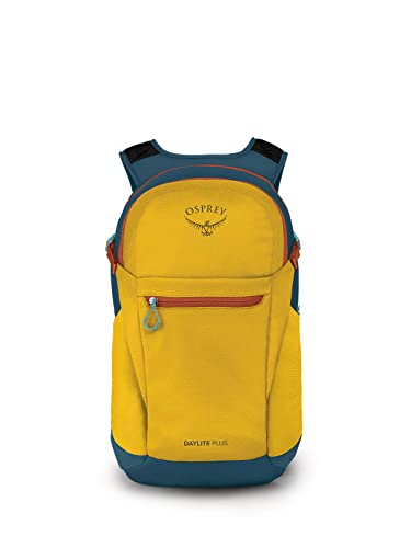 Osprey Daylite Plus Everyday Backpack, Dazzle Yellow/Venturi Blue, One Size