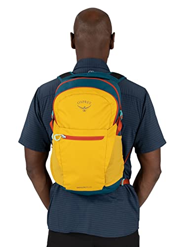 Osprey Daylite Plus Everyday Backpack, Dazzle Yellow/Venturi Blue, One Size