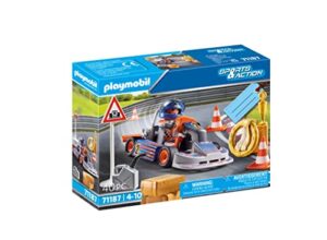 playmobil 71187 go-kart racer gift set - new 2023