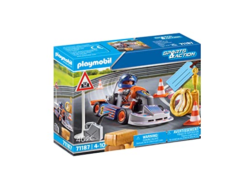 Playmobil 71187 Go-Kart Racer Gift Set - New 2023