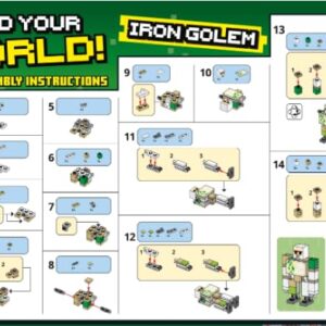 LEGO Minecraft: Iron Golem Minifig