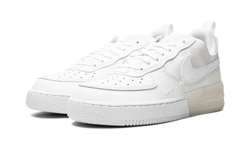 Nike Mens Air Force 1 React DM0573 100 Triple White - Size 12