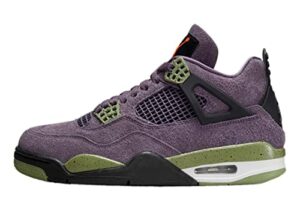 jordan womens air jordan 4 wmns aq9129 500 canyon purple - size 7.5w