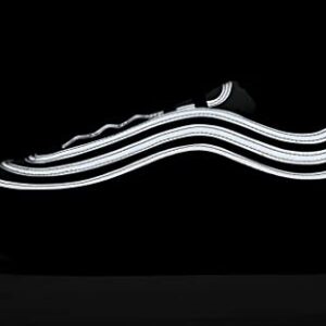 Nike Mens Air Max 97 DM0027 001 White/Black/Silver - Size 8