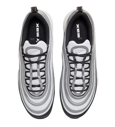 Nike Mens Air Max 97 DM0027 001 White/Black/Silver - Size 8