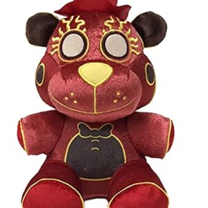 FNAF 20cm Toy Red Freddy Plushie and Keychain (Limited Edition) in Stock US, Security Breach Freddy Plush Toy Soft