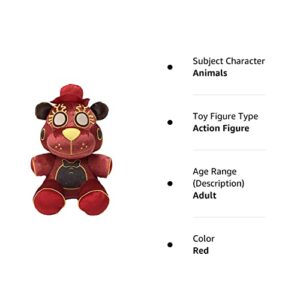 FNAF 20cm Toy Red Freddy Plushie and Keychain (Limited Edition) in Stock US, Security Breach Freddy Plush Toy Soft