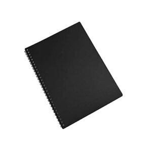 Smart Reusable Notebook A5 Wire Binding Notepad with 1 Erasable Pen Bookmark 30 Sheets Thick Waterproof Paper Journal Drawing Book Memo Writing Sketch Pad Diary Notebook for Study Working Travelling