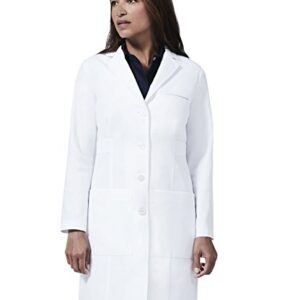 Estie Classic Fit Women's Lab Coat-White-22