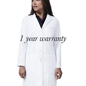 Estie Classic Fit Women's Lab Coat-White-22