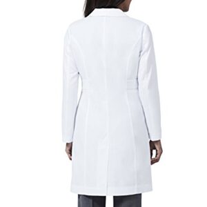 Estie Classic Fit Women's Lab Coat-White-22