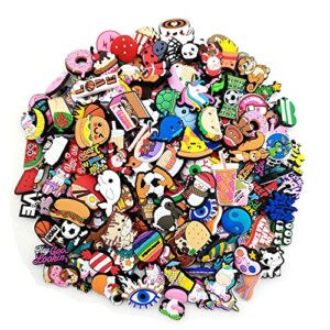 bbess lot of 20, 30，50, 100pcs random different shoe charms pvc shoes decoration for kids boys girls men women party birthday favorite gifts (30pcs)