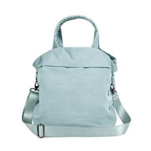 ododos 19l multi hobo bags 2.0 with 2 straps for women, totes handbags, crossbody shoulder bags, chambray