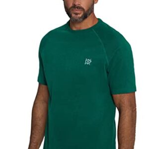 JP 1880 Menswear Big & Tall Plus Size L-8XL Sporty Style Tee fir Green XX-Large 805948453