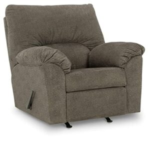 signature design by ashley norlou transitional tufted rocker recliner, green