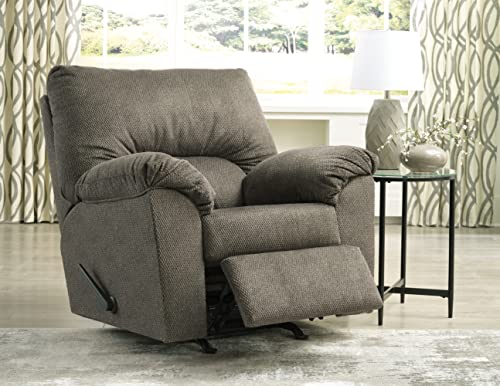 Signature Design by Ashley Norlou Transitional Tufted Rocker Recliner, Green