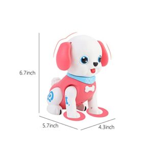 MIANHT Smart Robot Dog Toy for Kids - Robotic Puppy, Dancing Interactive Robot Dogs, Smart Dancing Walking Robot Puppy, Electronic Pet Gift for Boys & Girls