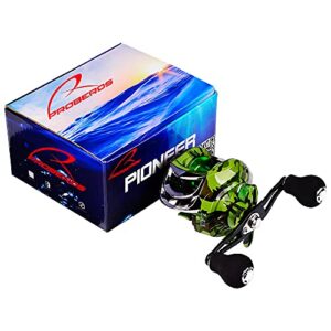 ERYUE 18+1BB Baitcasting Reel,18+1 BB Ball Bearing 7.2:1 Portable Fishing Reel Baitcasting Reel Left/Right Hand Fishing Bait Casting Reel