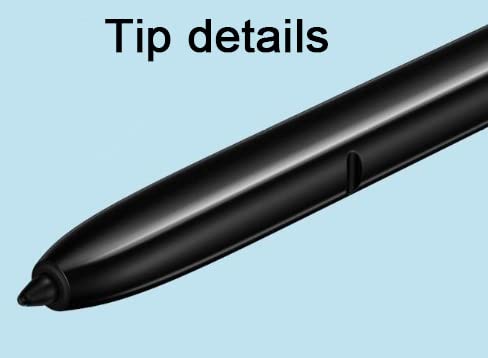 Note 10 S Pen Replacement (with Bluetooth) for Samsung Galaxy Note 10, Note 10 Plus, Note 10+ 5G with 5*Tips/Nibs (Black)