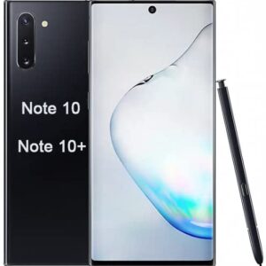 Note 10 S Pen Replacement (with Bluetooth) for Samsung Galaxy Note 10, Note 10 Plus, Note 10+ 5G with 5*Tips/Nibs (Black)