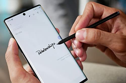 Note 10 S Pen Replacement (with Bluetooth) for Samsung Galaxy Note 10, Note 10 Plus, Note 10+ 5G with 5*Tips/Nibs (Black)