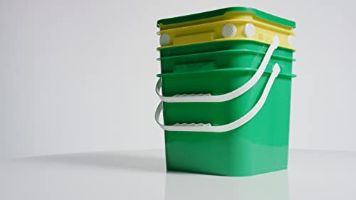 Worm Bucket Indoor Composting Kit for Making Worm Castings and Worm Tea