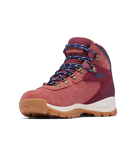 Columbia Women's Newton Ridge Plus Waterproof Amped, Beetroot/Deep Madeira, 7.5