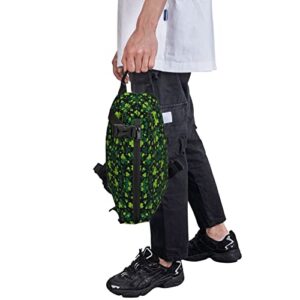 Crossbody Sling Backpack St-Patricks-Party-Shamrock Travel Hiking Chest Daypack One Strap Shoulder Bag